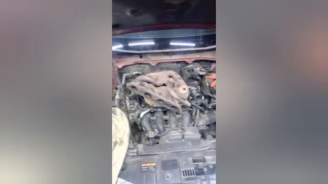 Удаление катализаторов Мазда CX-5 2014г.в. Установка пламегасителией. смотреть онлайн