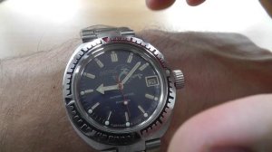 Обзор трёх часов Восток Амфибия и Командирские с советским механизмом 2416.