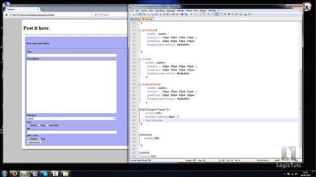 Change Style Of HTML Form Input Types смотреть онлайн