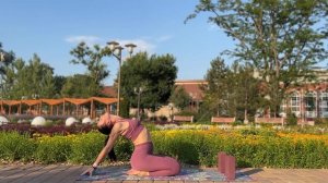 ЙОГА упражнения для гибкости и подготовки к мостику.