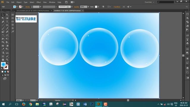 how to create 3d glass effect ball on illustrator cs6 смотреть онлайн