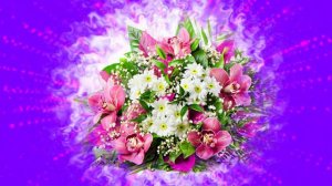 Футаж. Цветочный фон 181