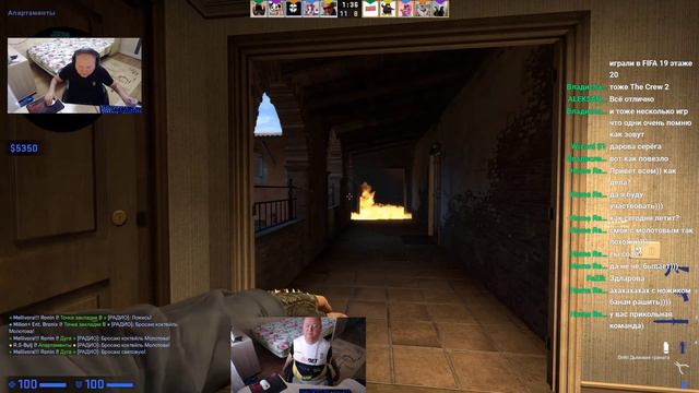 CSGO Эйс Полностью парализованный человек может делать Эйсы тащить клатчи на Калашах смотреть онлайн