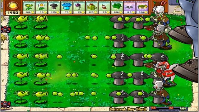 Doom-shroom + Ice-shroom vs Gargantuar + Zomboss PvZ | Plants vs Zombies Hack смотреть онлайн