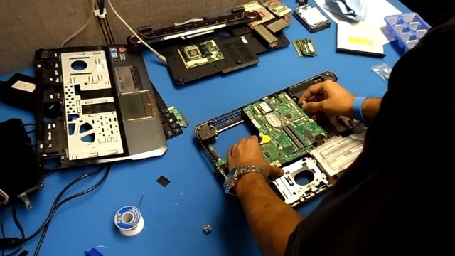 MSI GT683r DC jack repair by PCNix Toronto 416-223-2525 смотреть онлайн