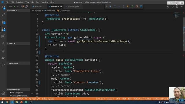 56- Flutter Storage - Read and Write files (Arabic) смотреть онлайн