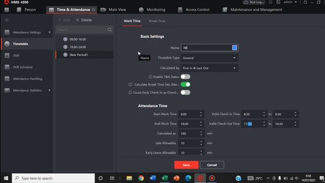 SETTING TIME ATTENDANCE HIKVISION VIA IVMS-4200 | Hikvision Setup Guide смотреть онлайн