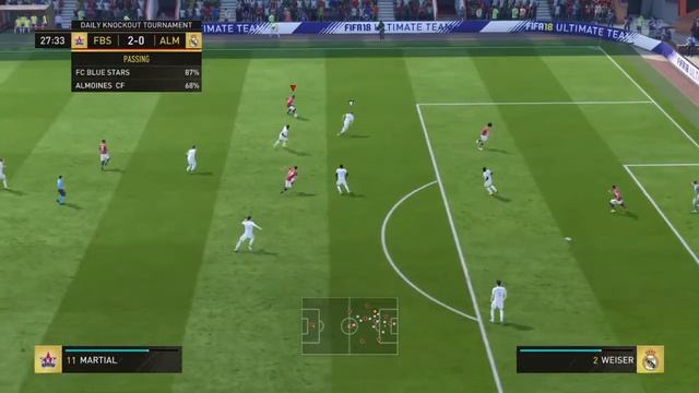 FIFA 18 Daily knockout tournament PS4 - tika tika action and scored goal смотреть онлайн