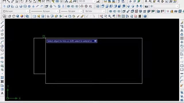 How to use the trim commandes in AutoCAD 2007 смотреть онлайн