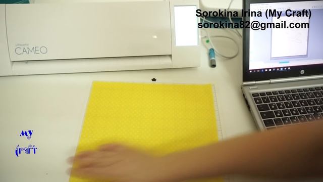 Cutting fabric with Silhouette Cameo / Резка ткани на плоттере Silhouette Cameo смотреть онлайн