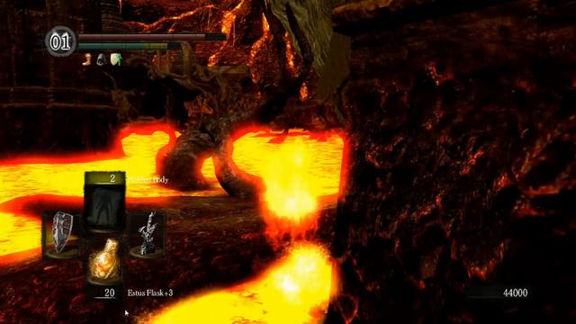 Dark Souls Prepare to Die Ep. #15 (How to get through the Lost Izalith {lava part} unnoticed!) смотреть онлайн