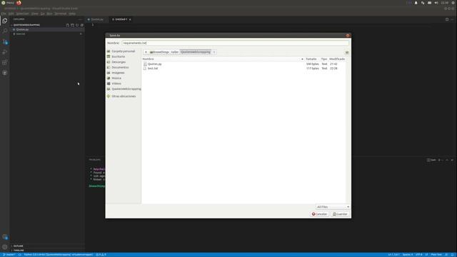 Encontrar paquetes de Python y crear archivo de requirements.txt смотреть онлайн