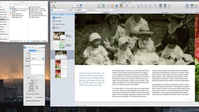 Image placeholder and changing page format in iBooks Author смотреть онлайн