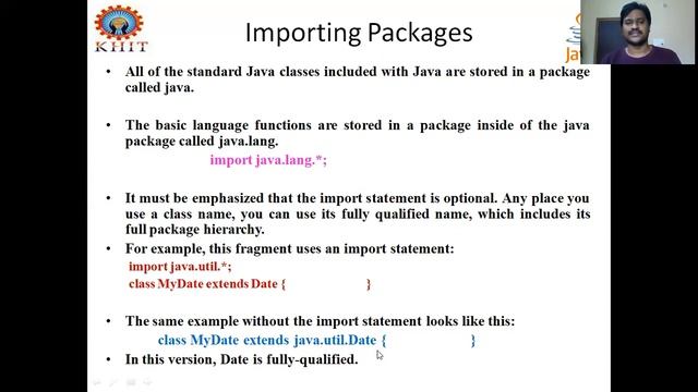 JAVA Unit 4 Packages Summary 1 смотреть онлайн