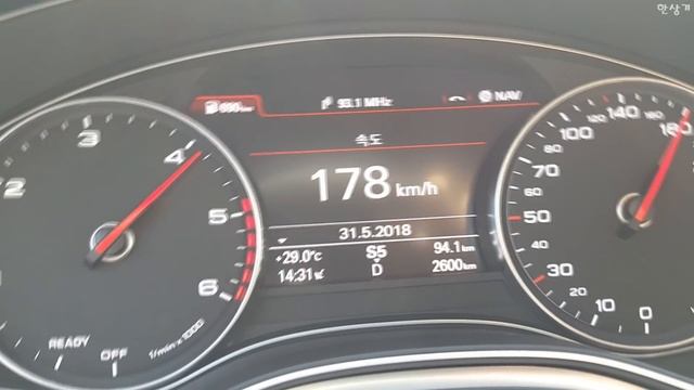 2018 아우디 A6 35 TDI 콰트로 급가속(2018 Audi A6 35 TDI Quattro Acceleration) - 2018.05.31 смотреть онлайн