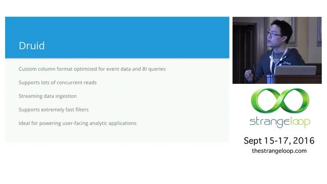 "Druid: Powering Interactive Data Applications at Scale" by Fangjin Yang смотреть онлайн