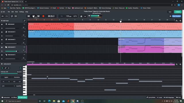 "Fallen Down" Qwerty's Undertale Remix смотреть онлайн