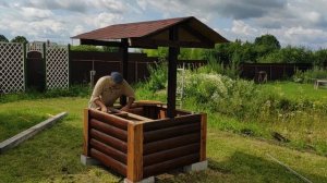 Колодезный домик своими руками.Обустройство дачи