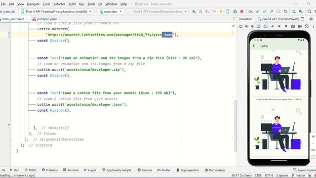 Adding Lottie Animations to Your Flutter App: A Step-by-Step Guide смотреть онлайн