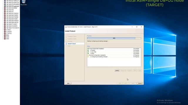 基于Oracle RAC 19c on Windows Server 2019构建GoldenGate 19单向复制入门 смотреть онлайн