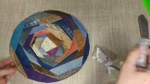 Подставки под горячее из ненужных лоскутков.(2023г)