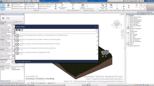 [Урок Dynamo] Организация скриптов с помощью Dynamo Player