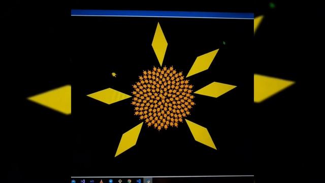 How to make Sunflower using Python Turtle смотреть онлайн