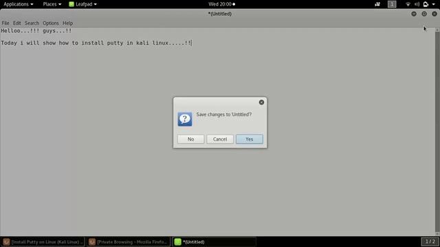How to install putty in kali linux смотреть онлайн