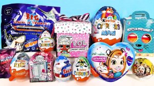СЮРПРИЗ MIX! LOL Present Surprise, Enchantimals, Disney, Царевны, Natoons Unboxing Kinder Surprise