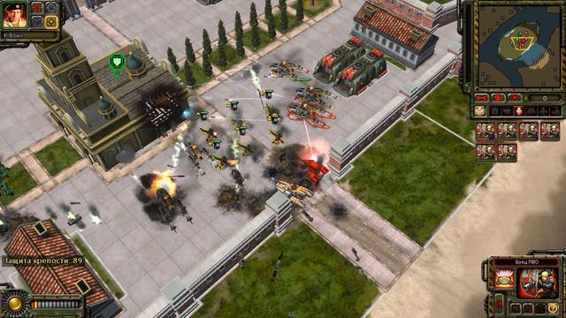 Прохождение Red Alert 3 (СССР) : ( 1 часть ) Оборона Ленинграда смотреть онлайн
