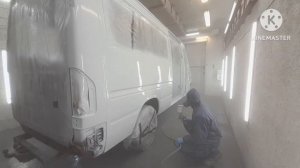 Покраска Мерседес Спринтер.
