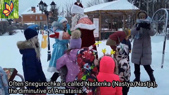 Playing with Ded Maroz and Snegoruchka смотреть онлайн