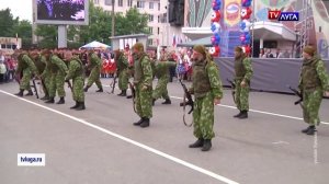 Показательное выступление по армейскому рукопашному бою