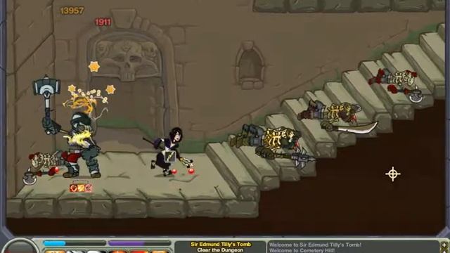 Dungeon Blitz: Sir Edmund Tilly's Tomb Solo Flameseer [Fleeo] смотреть онлайн
