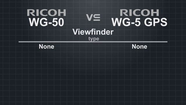 Ricoh WG-50 vs Ricoh WG-5 GPS смотреть онлайн