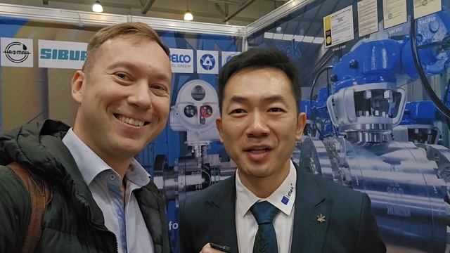 Выставка 2023 10 24 насосы, компрессоры, арматура. Игорь Терновский встреча с Didtek #valves #китай смотреть онлайн