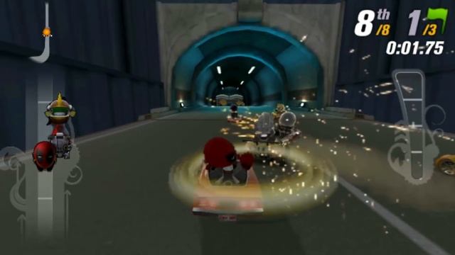 Modnation Racers: Road Trip Vita Gameplay смотреть онлайн