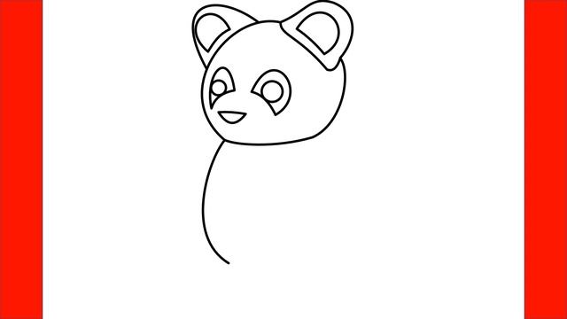 How To Draw Panda From Roblox Adopt Me - Step By Step Drawing смотреть онлайн