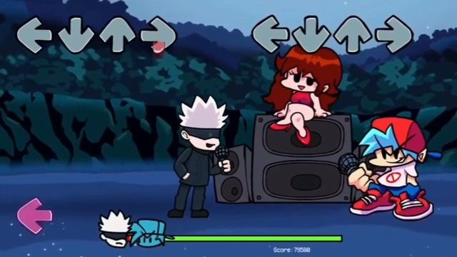 Friday Night Funkin' vs Gojo - Kaikai Kitan [Hard] смотреть онлайн