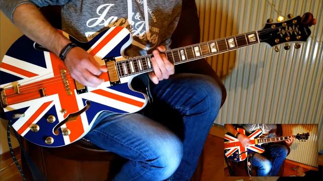 Live Forever - Oasis [Guitar Cover] Union Jack Sheraton смотреть онлайн