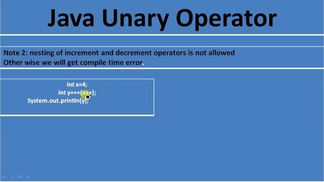 Unary Operator part 2 смотреть онлайн