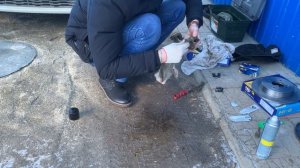 KIA RIO 3/Замена задних тормозных дисков/Шок