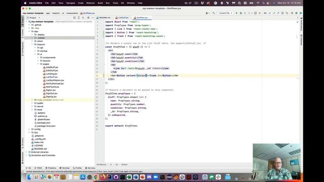 E48A: Meteor application template React remove смотреть онлайн
