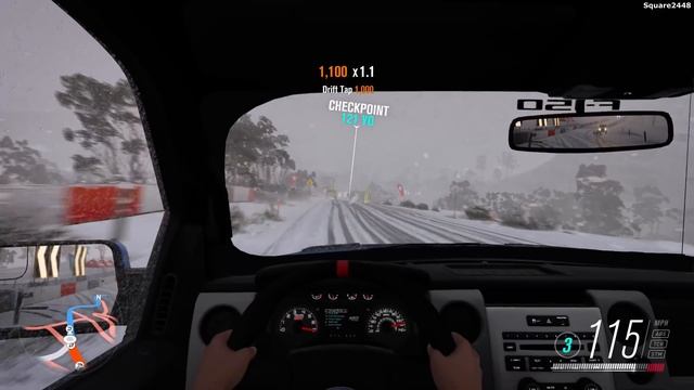 Forza Horizon 3 | Blizzard Mountain | Driving 2011 Ford Raptor SuprCab V8 In The Snow смотреть онлайн
