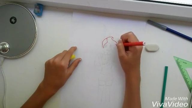Как нарисовать фиону и огонька смотреть онлайн