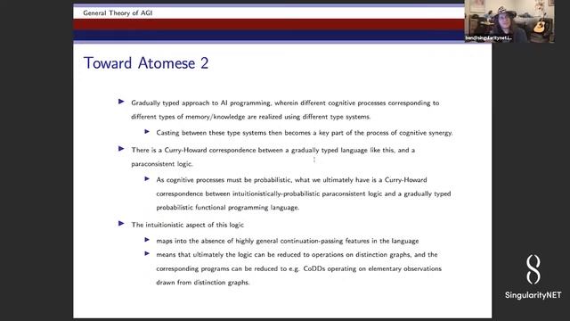 General Theory of General Intelligence: OpenCog Hyperon in General AGI Theory (8/10) смотреть онлайн