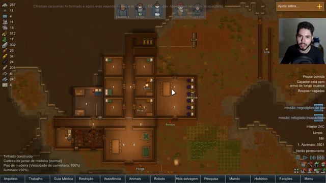 RESGATANDO UM ALEIJADO - RimWorld #12 - (Gameplay / PC / PTBR) HD смотреть онлайн