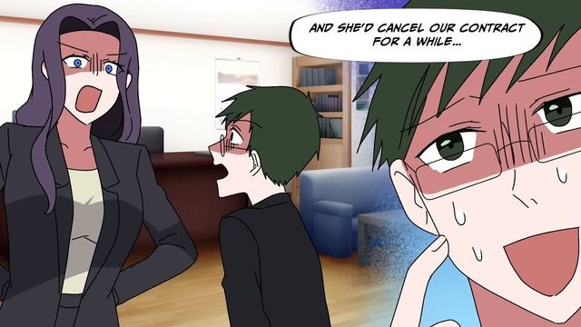 Assigned to Business Trip Abroad Everyone Hates! But I'm Paired with CEO Daughter…[RomCom Manga Dub смотреть онлайн