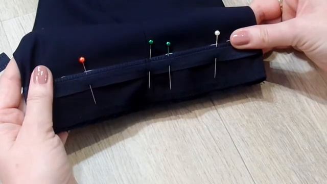 Как подшить мужские брюки смотреть онлайн