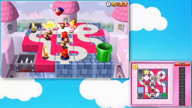 Mario and Donkey Kong: Minis on the Move - Puzzle Palace Levels 21-30 смотреть онлайн